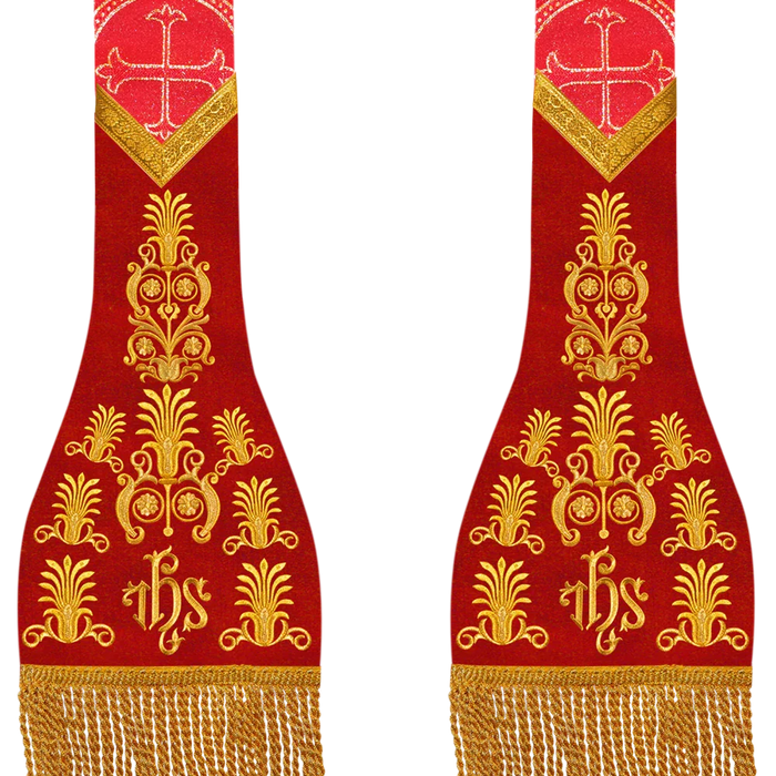 Roman Stole with embroidered motif