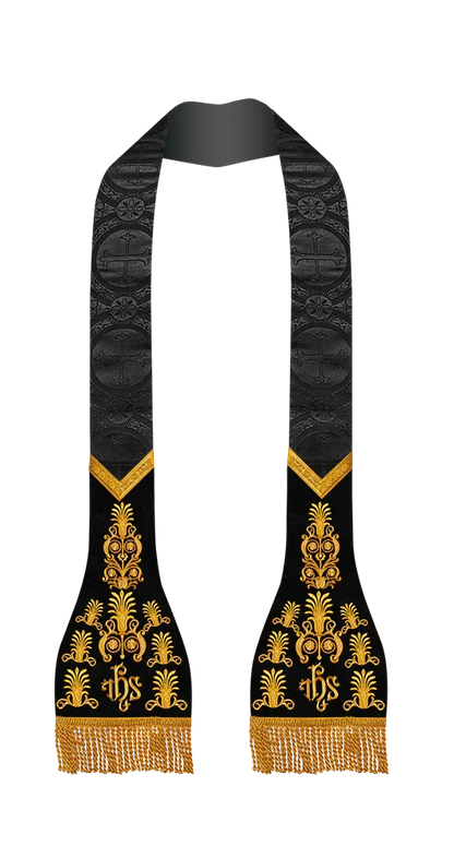 Roman Stole with embroidered motif