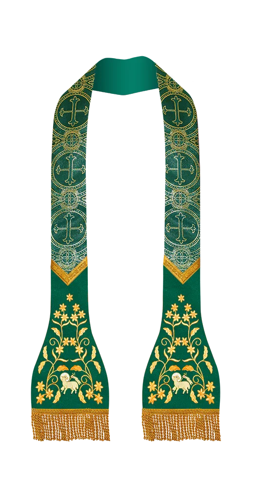 Roman Stole with Floral design