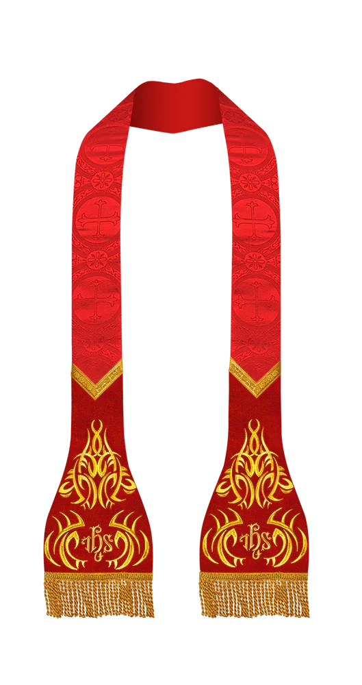 Damask / IHS / Red