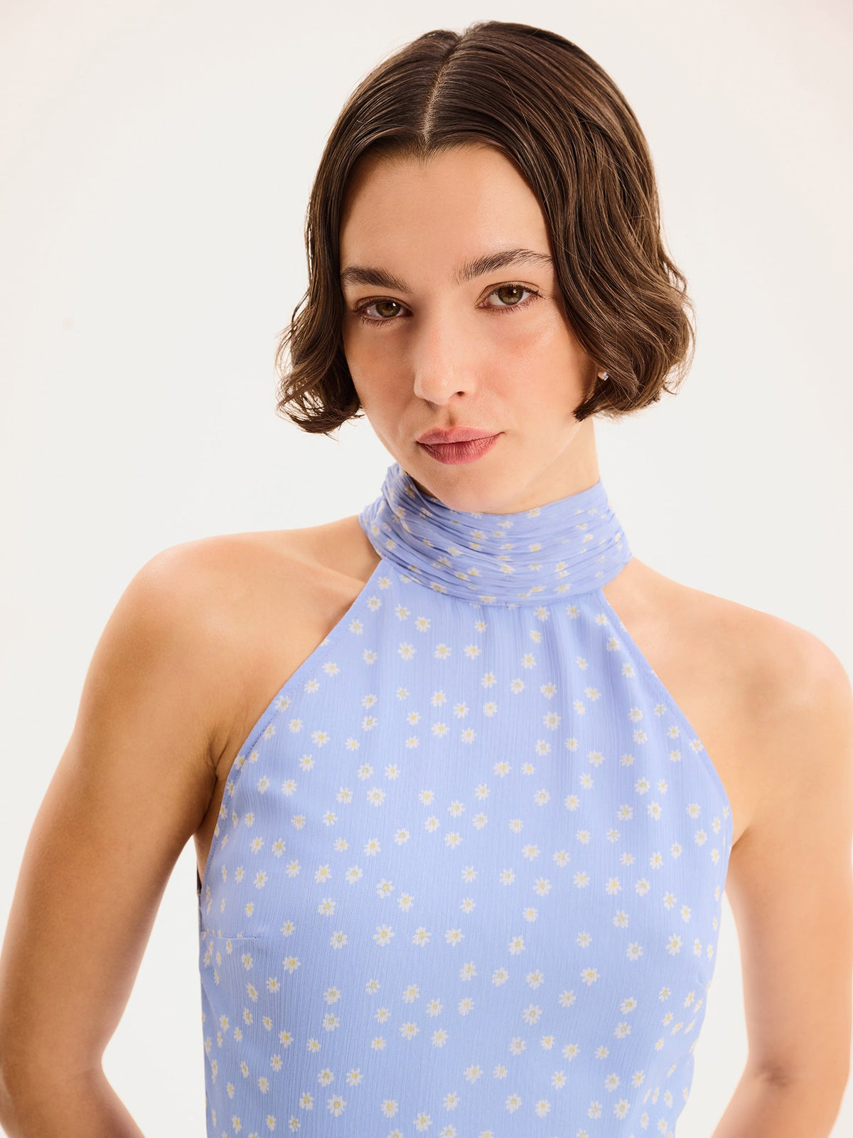Romeo Dress in Light Blue