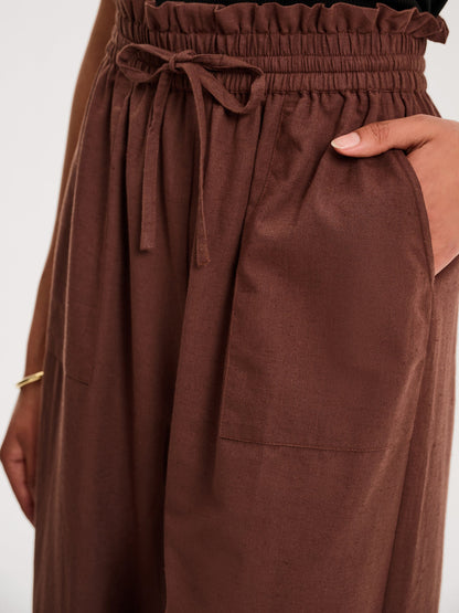 Rommy Trouser in Chocolate