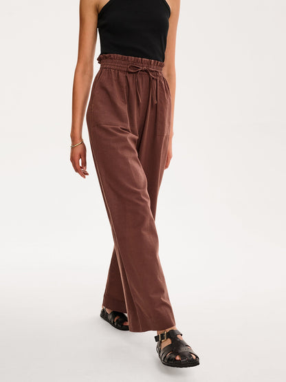 Rommy Trouser in Chocolate
