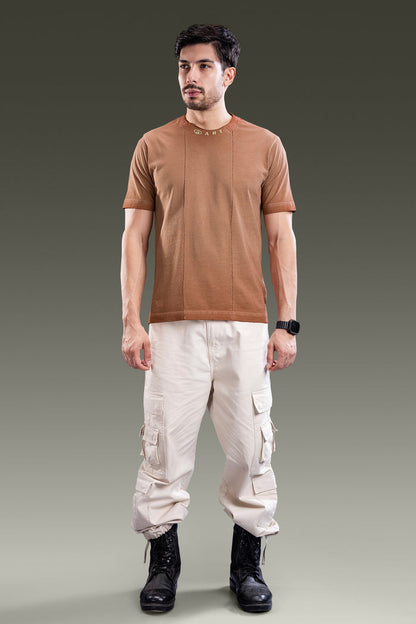 Rosewood Mist - Retro Oversize T-shirt