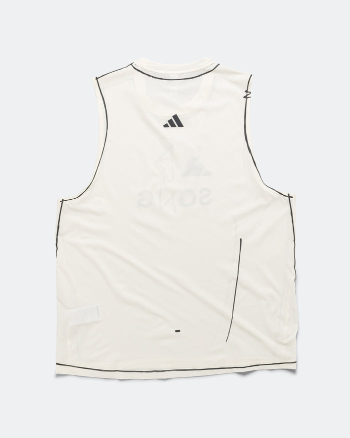 Running Tank x SFTM - Chalk White