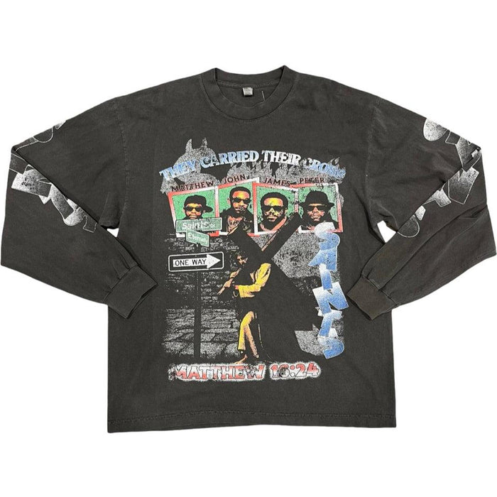 Saints Will You? L/S Tee