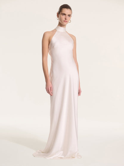 Santorini Dress in Ivory