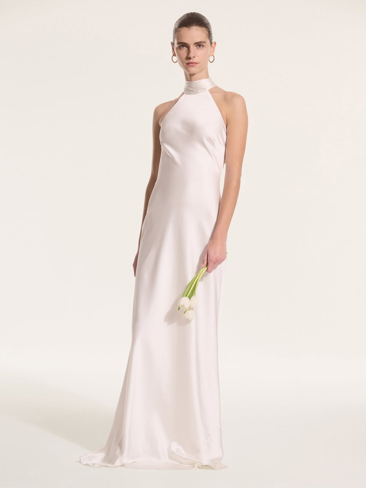 Santorini Dress in Ivory