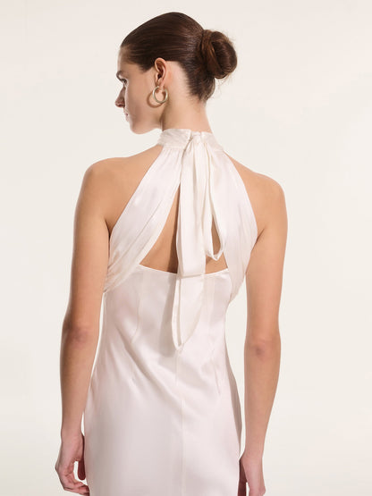 Santorini Dress in Ivory