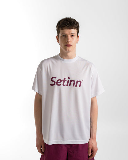 Script Practice Shirt - White
