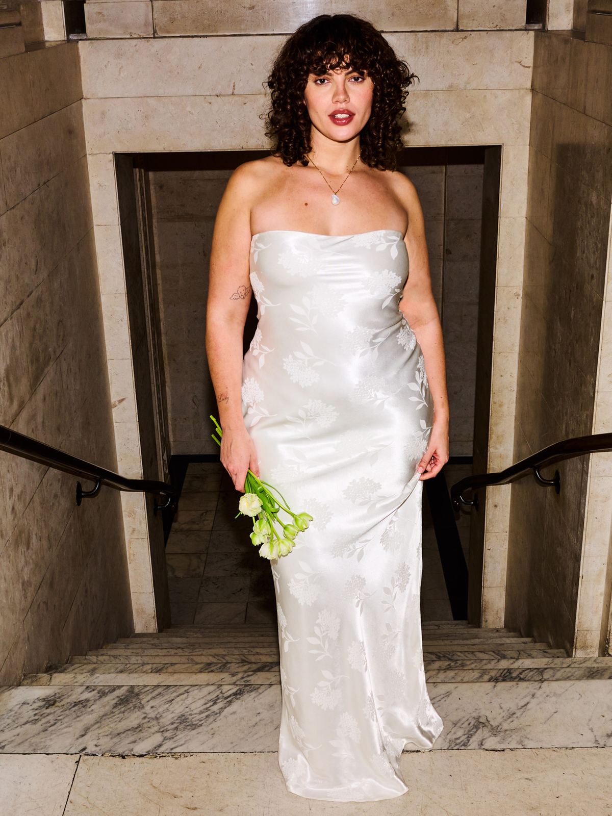 Sicily Dress in Ivory