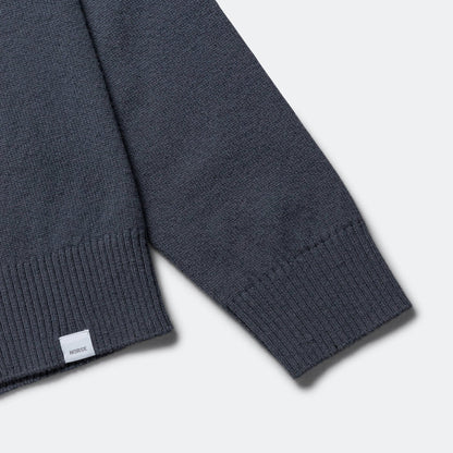 Standard Merino Lambswool Cardigan - Orion Blue
