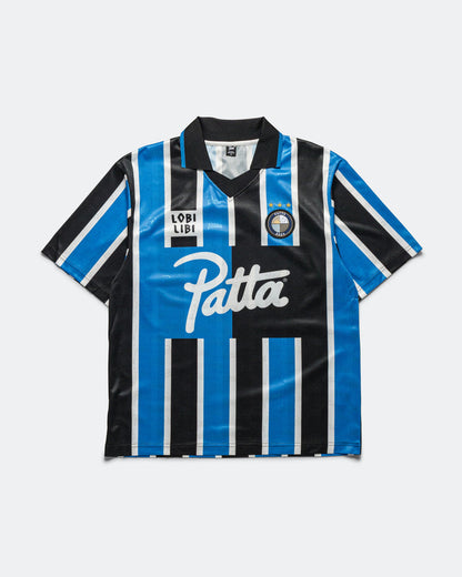 Stripe Football Jersey - French Blue