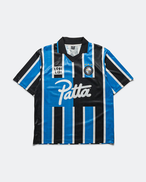 Stripe Football Jersey - French Blue