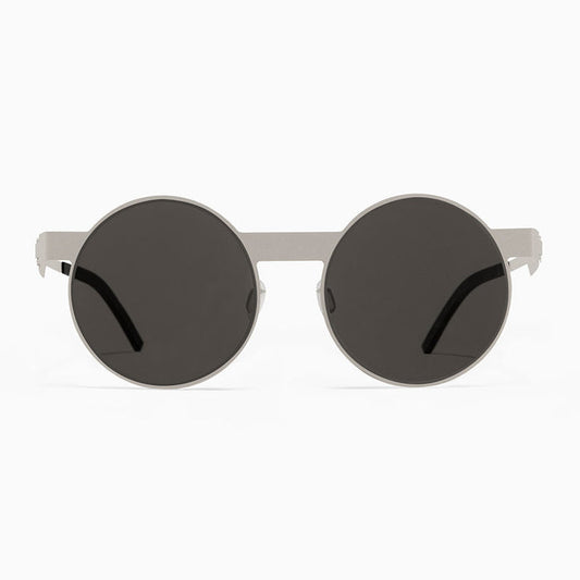 The No. 2, Sunglasses #2.1, Round, silver, Size, Large, Sunglasses, Swin Huang,