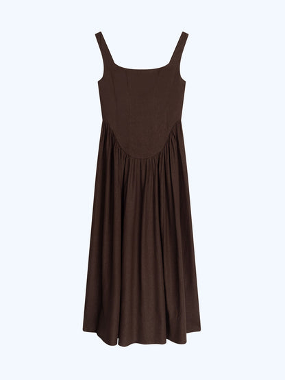 Suri Dress in Chocolate