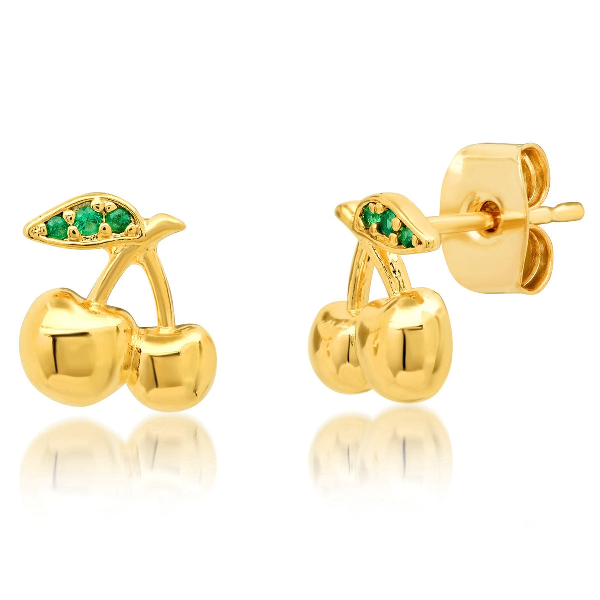 Golden Cherry Studs