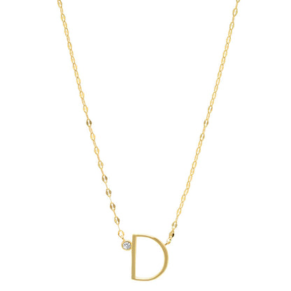 Initial Glow Necklace
