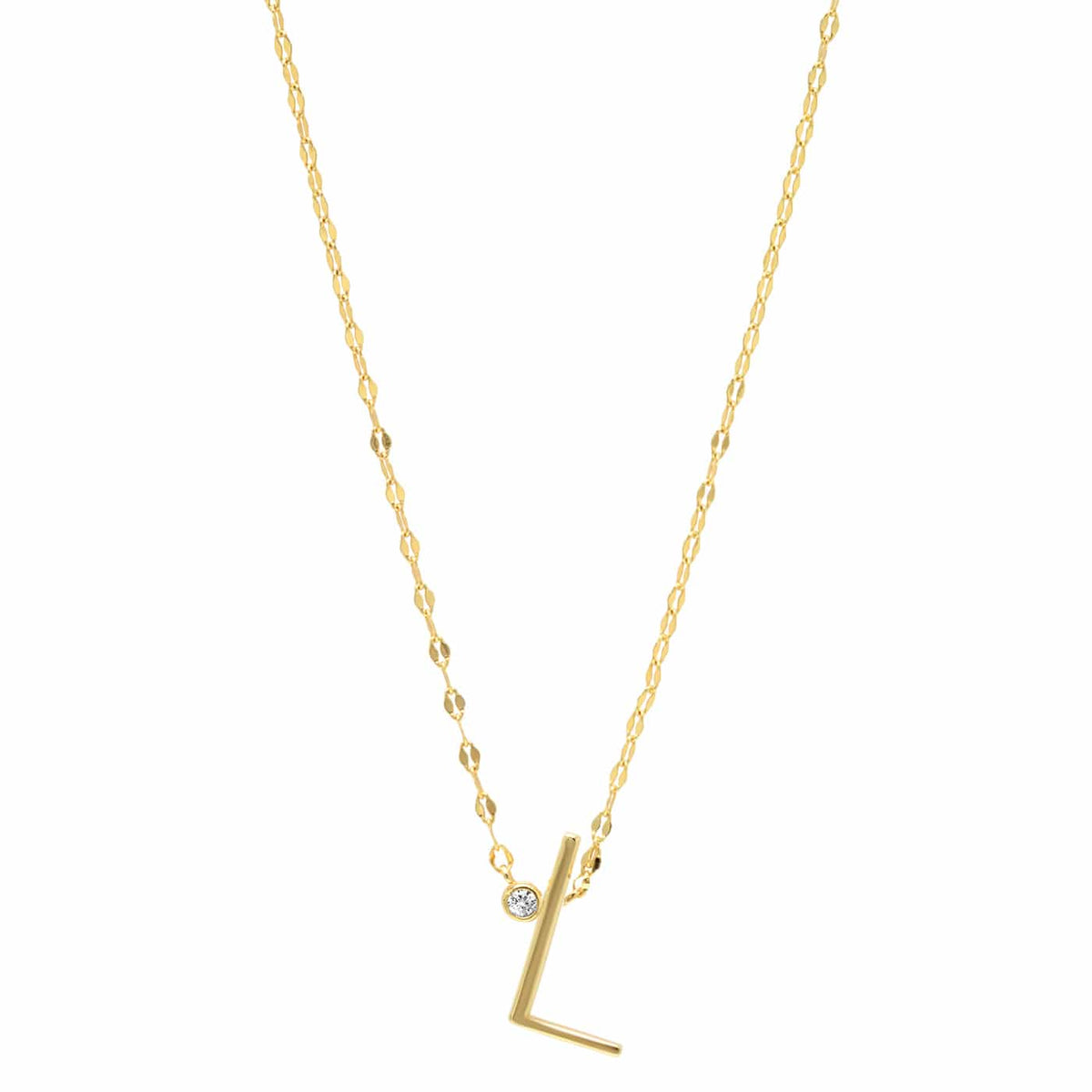 Initial Glow Necklace