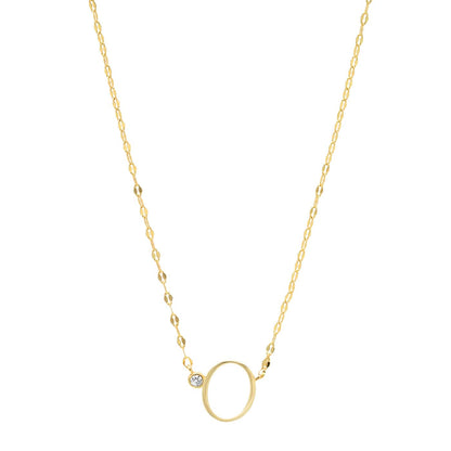 Initial Glow Necklace