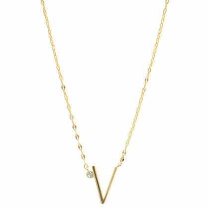 Initial Glow Necklace