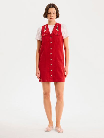 Talula Dress in Red