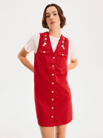 Talula Dress in Red