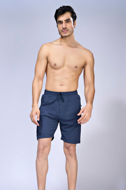 Teal Navy - Parallel Shorts
