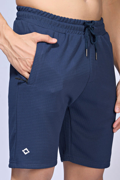 Teal Navy - Parallel Shorts