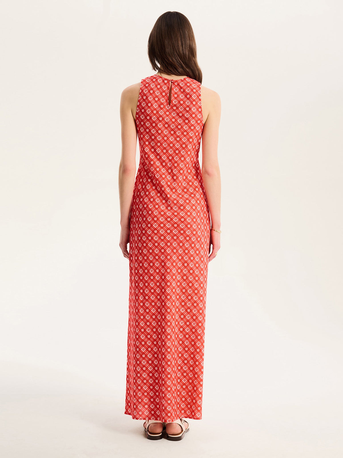 Torin Floral Gingham Dress