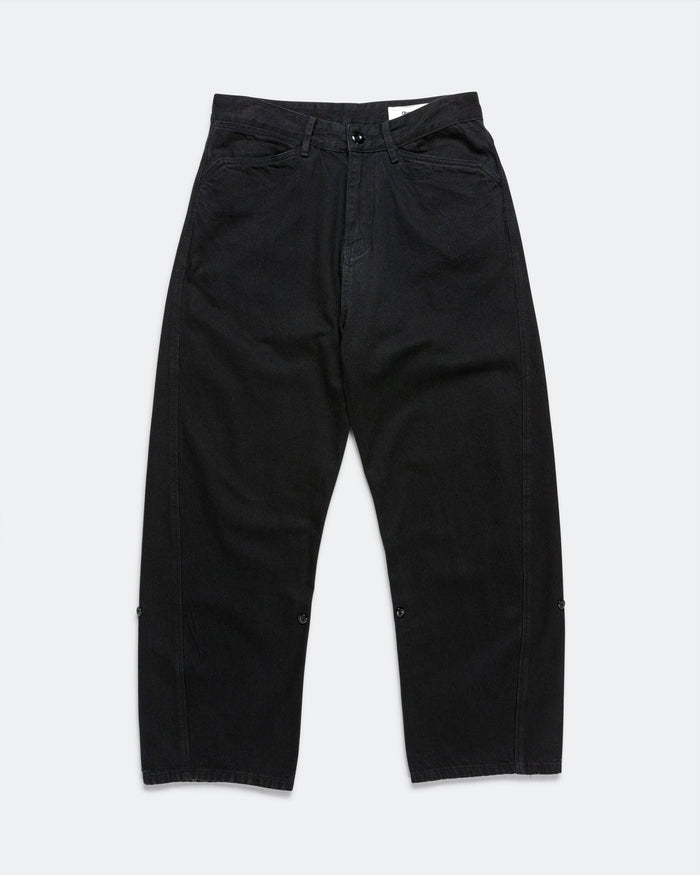 Twisted Cambia Denim Pant - Black