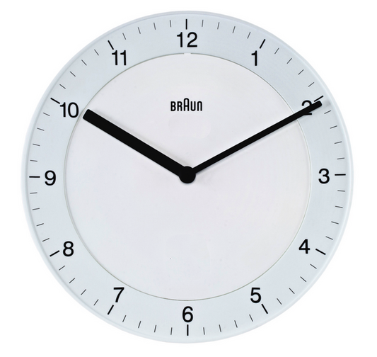 Braun, Wall Clock BC06, Grey, Wall Clock,