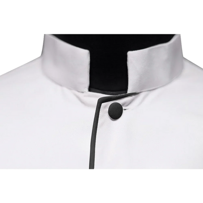 White Clergy Vest with trims