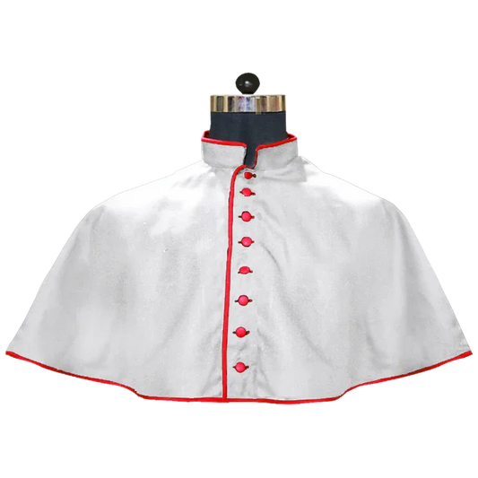 White Mozzetta with Trims