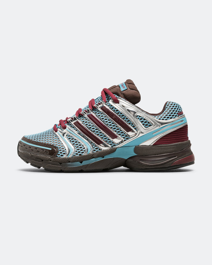 Womens Adistar Control 5 - Preloved Blue/Dark Brown-Grey Five