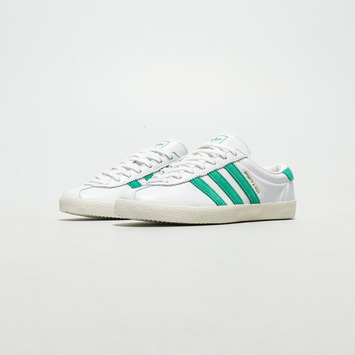 Womens Blanc x Sporty & Rich - Cloud White/Off White-Court Green