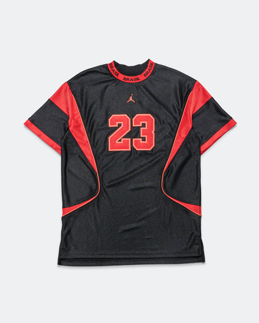 Womens Jordan Brooklyn T-Shirt Dress - Black/University Red