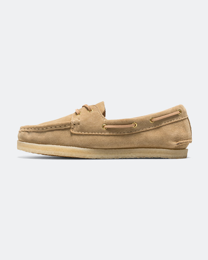 Womens Godney Boat - Maple Suede