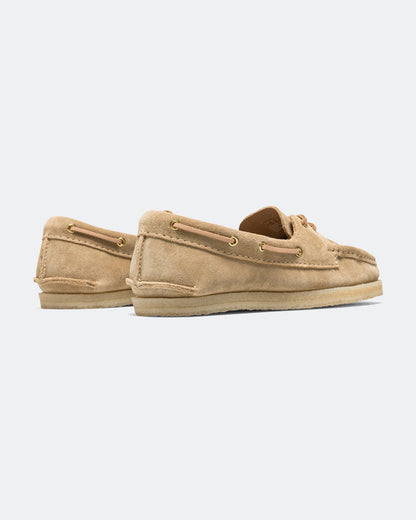 Womens Godney Boat - Maple Suede