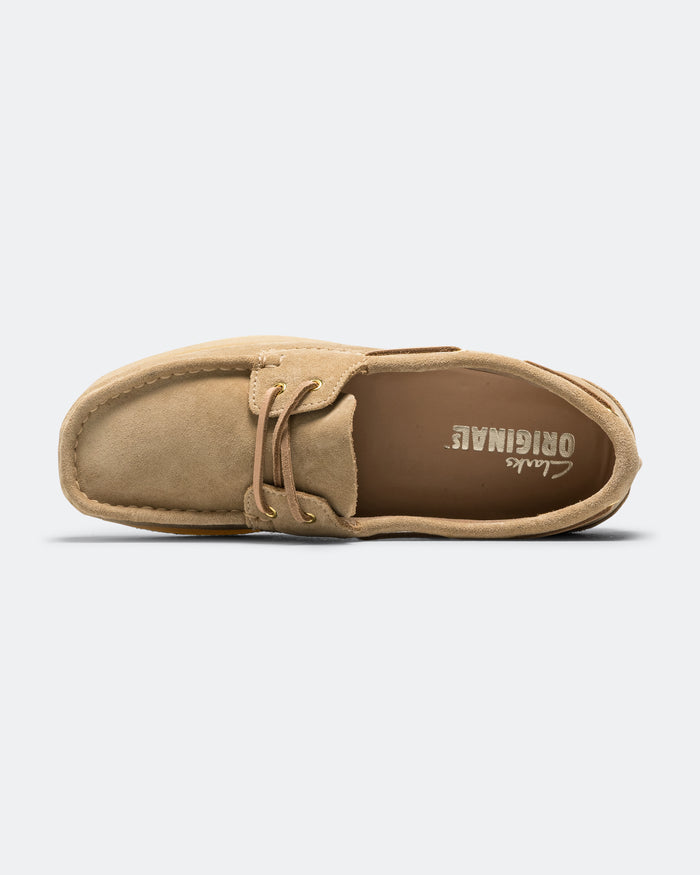 Womens Godney Boat - Maple Suede