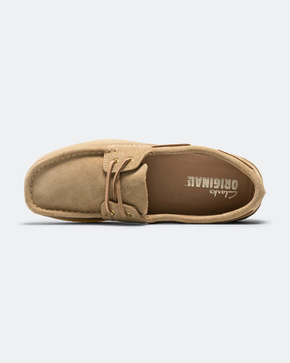 Womens Godney Boat - Maple Suede