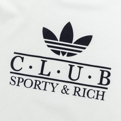 Womens T-Shirt x Sporty & Rich - Cream White/Night Navy