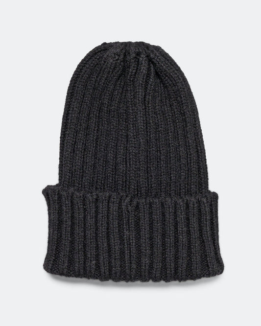 Wool Watch Cap - Black