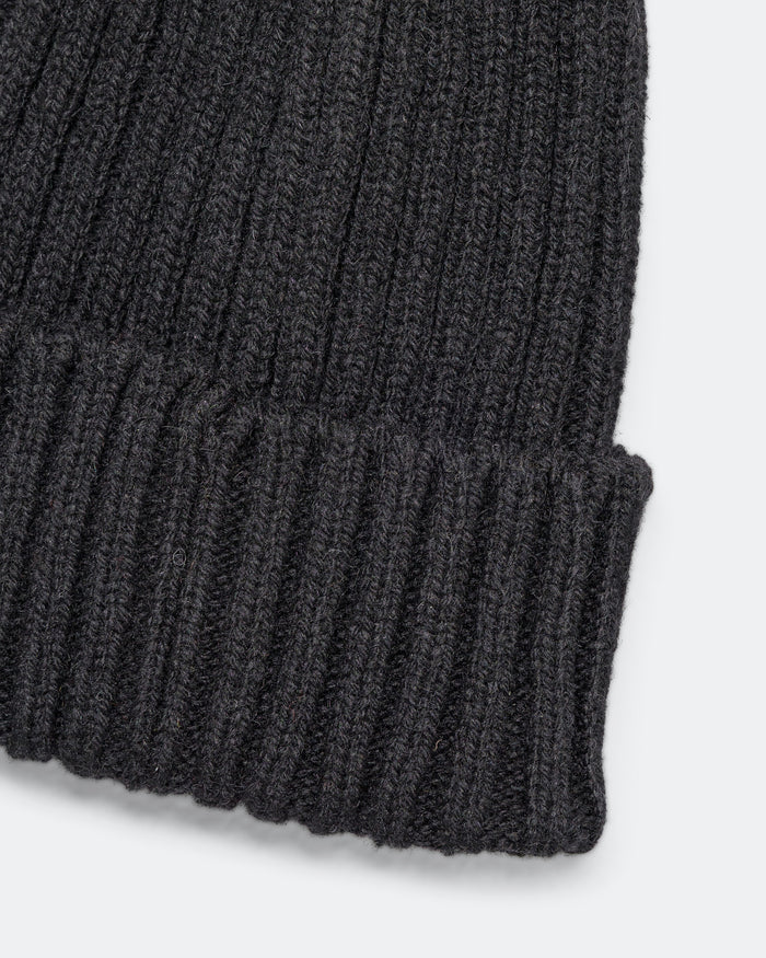 Wool Watch Cap - Black