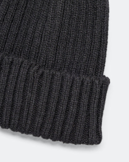 Wool Watch Cap - Black