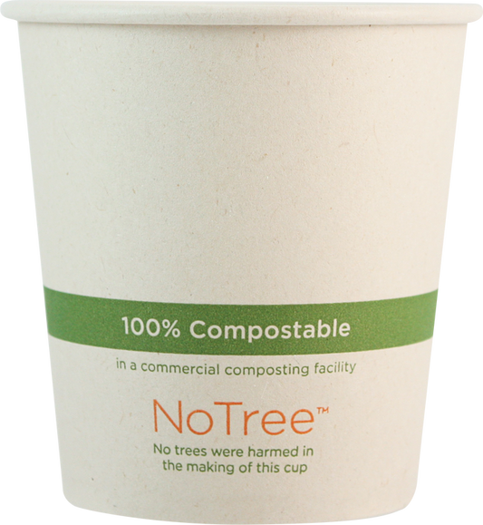 World Centric 10 oz NoTree Paper Hot Cup   | 89-Series | 1000/cs