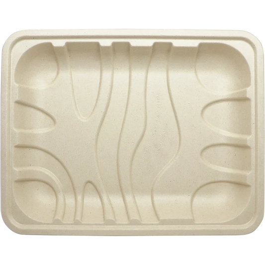 World Centric 10.5x8.2x1.25” 8P Fiber Tray | 480/cs
