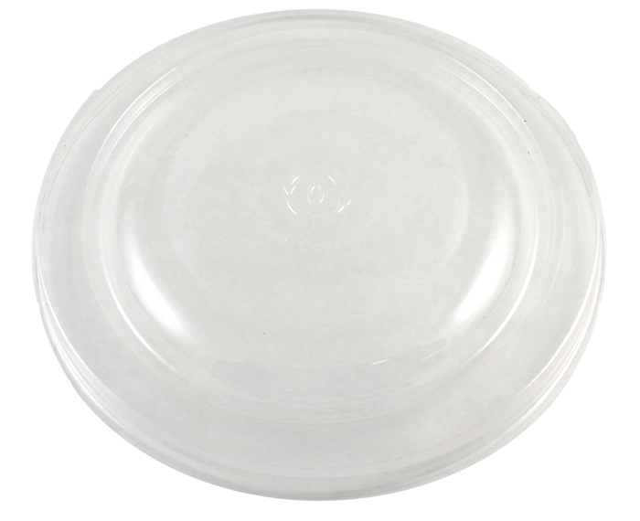 World Centric 185-Series Lid - PLA - 42 oz Paper Bowl | 300/cs