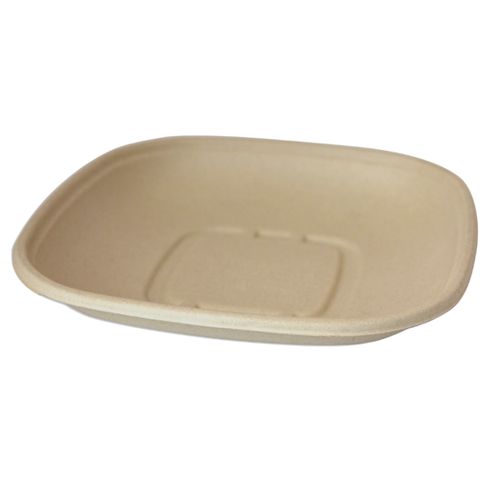 World Centric 24 oz Fiber Square Bowl  | 310-Series | 400/cs