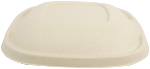World Centric 310-Series Lid - Fiber - 24-48 oz Square Bowls | 400/cs